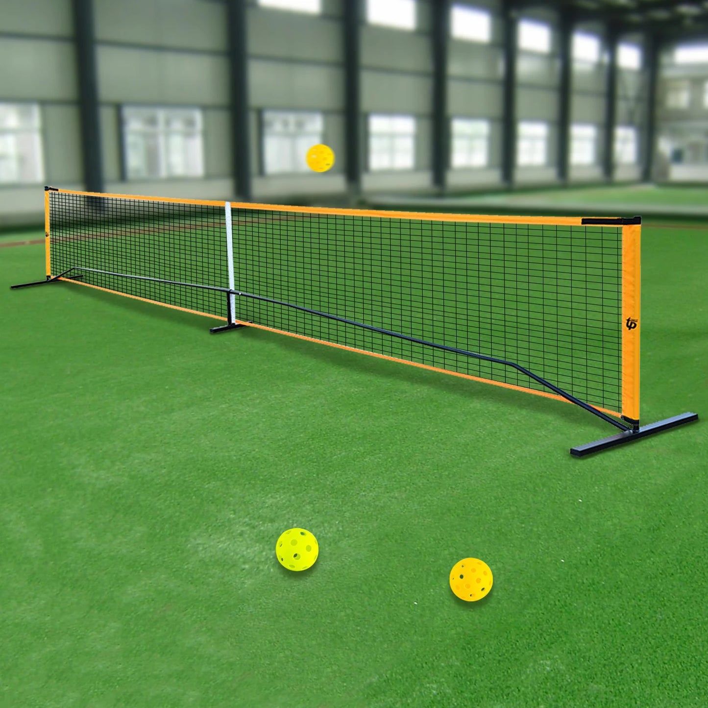 Portable Pickleball Net Set with Four Paddles and Balls for Outdoor Indoor Play Suitable for Badminton and Tennis - Joanie B 25