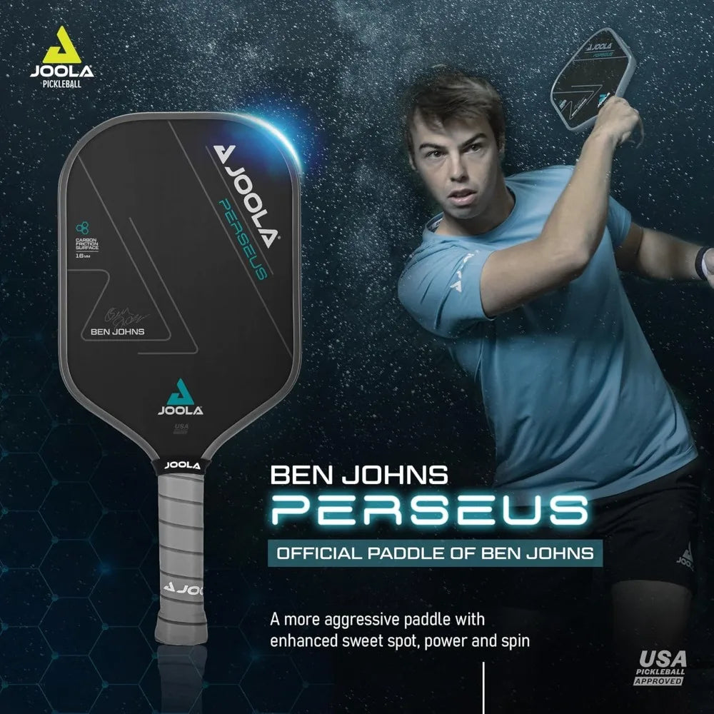 Ben Johns Perseus Pickleball Paddle Charged Surface