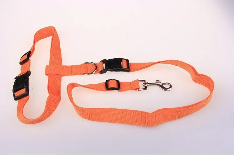 Adjustable Hands Free Dog Leash with Waist Belt and Traction Rope for Running Walking Pets - Joanie B 25