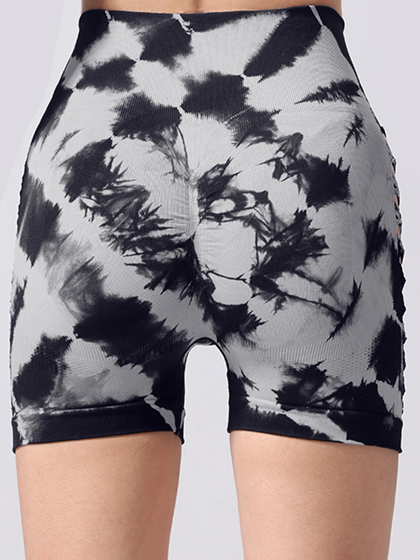 US Local Women's Workout Active Wear Seamless Shorts Clothing Tight Quick Dry High Elastic Breathable Yoga Gym Shorts - Joanie B 25