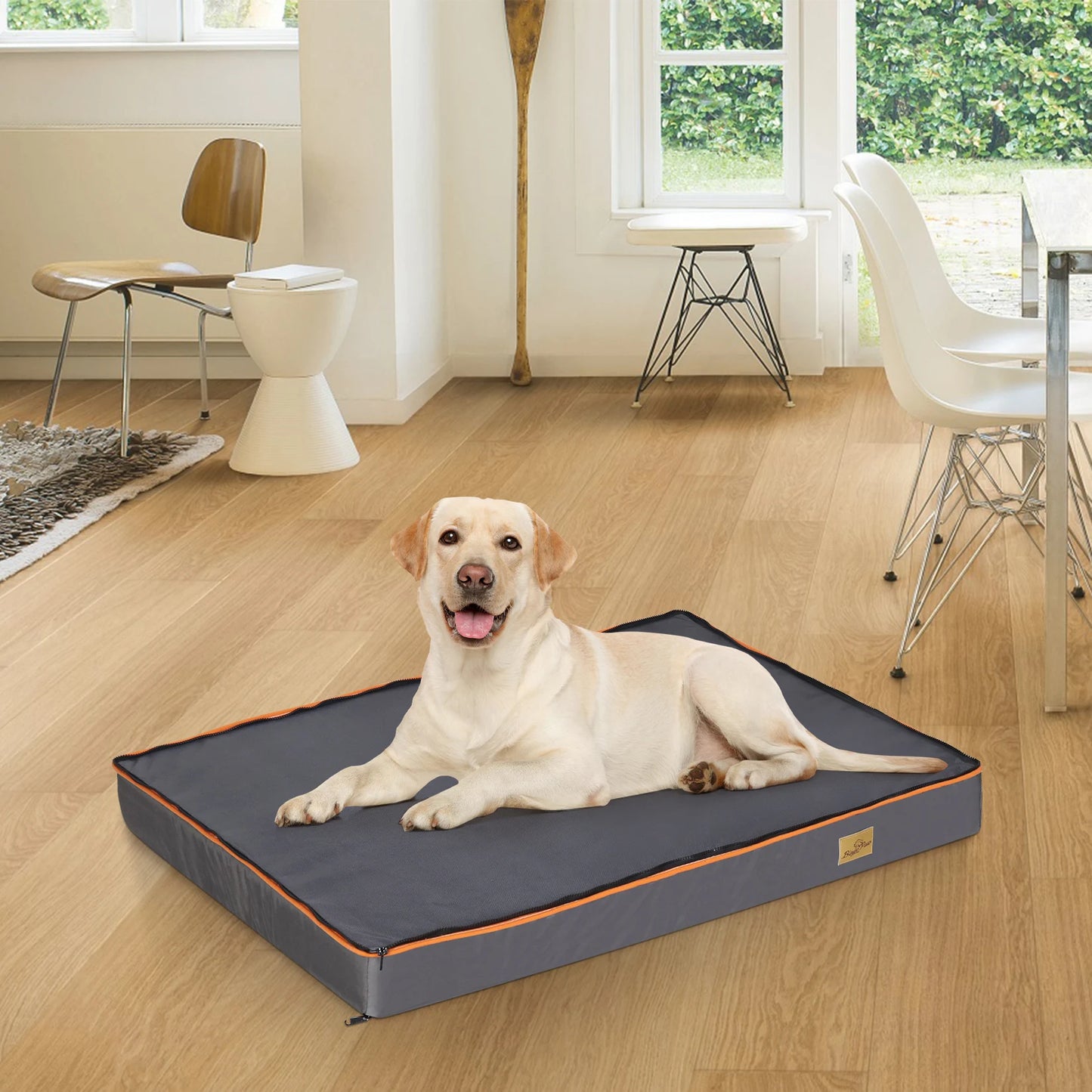 Large Padded Orthopedic Dog Bed with Washable Cover Foam Cushion Pets Pillow Bed - Joanie B 25