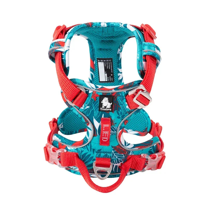 Truelove Pet Explosion Proof Dog Harness Camouflage Reflective Nylon Special Edition and Upgrade Version Easy to Adjust TLH5653 - Joanie B 25