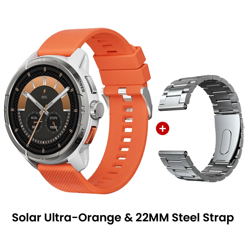 HAYLOU Solar Ultra GPS Smart Watch 1.6 Inch AMOLED Display 60Hz Refresh Rate Bluetooth Calls 5ATM Water Resistance Sports Smartwatch - Joanie B 25