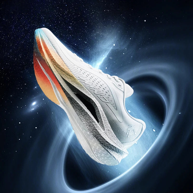 QIAODAN Qiang Feng 2.0 Marathon Running Shoes Men 2024 New Professional Breathable Anti Slippery Lightweight Sneakers - Joanie B 25