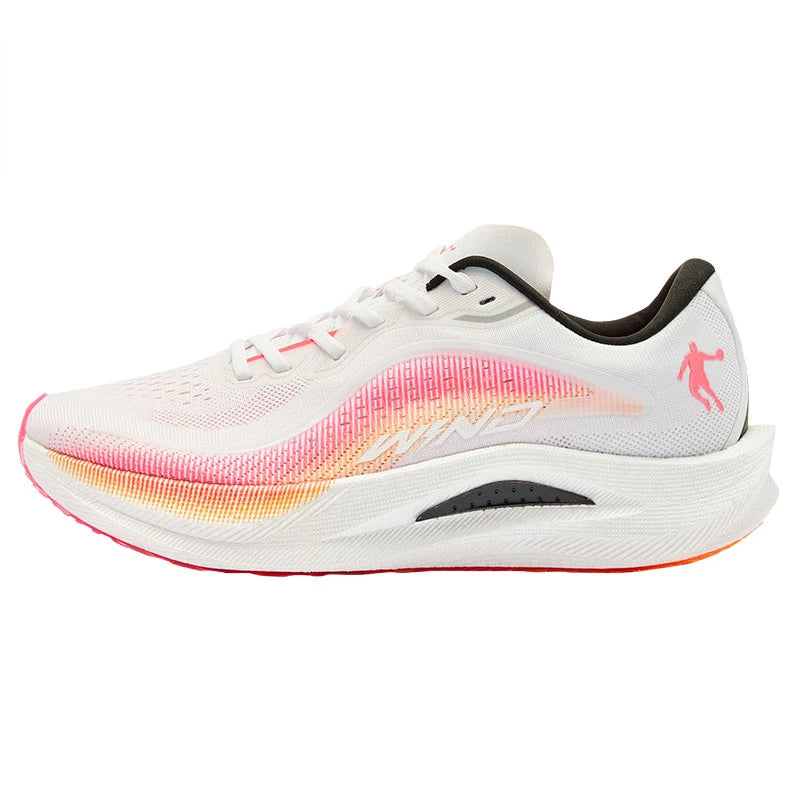 QIAODAN Qiang Feng 2.0 Marathon Running Shoes Men 2024 New Professional Breathable Anti Slippery Lightweight Sneakers - Joanie B 25