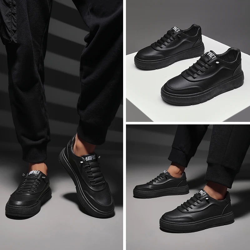 Men's Luxury Vulcanized Sneakers Fashion Outdoor Sport Shoes with Breathable Design for Gym Casual Wear and Street Style - Joanie B 25