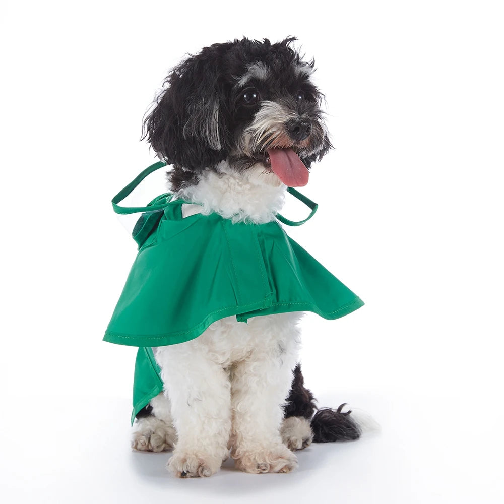 Fashionable Reflective Pet Dog Raincoat Waterproof Hooded Jacket for Big Dogs Cute Animal Raincoat - Joanie B 25