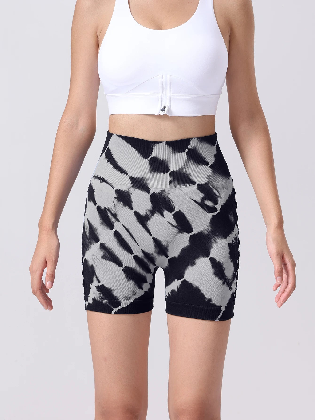 US Local Women's Workout Active Wear Seamless Shorts Clothing Tight Quick Dry High Elastic Breathable Yoga Gym Shorts - Joanie B 25