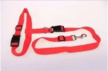 Adjustable Hands Free Dog Leash with Waist Belt and Traction Rope for Running Walking Pets - Joanie B 25