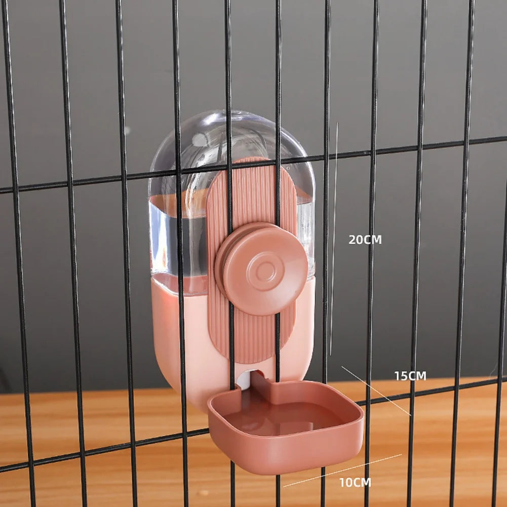 27oz Automatic Pet Bowl Cage Hanging Feeder and Water Dispenser for Puppy Cat Rabbit Small Pets - Joanie B 25