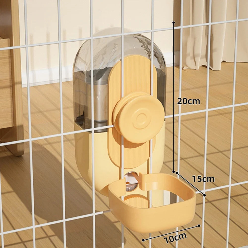 27oz Automatic Pet Bowl Cage Hanging Feeder and Water Dispenser for Puppy Cat Rabbit Small Pets - Joanie B 25