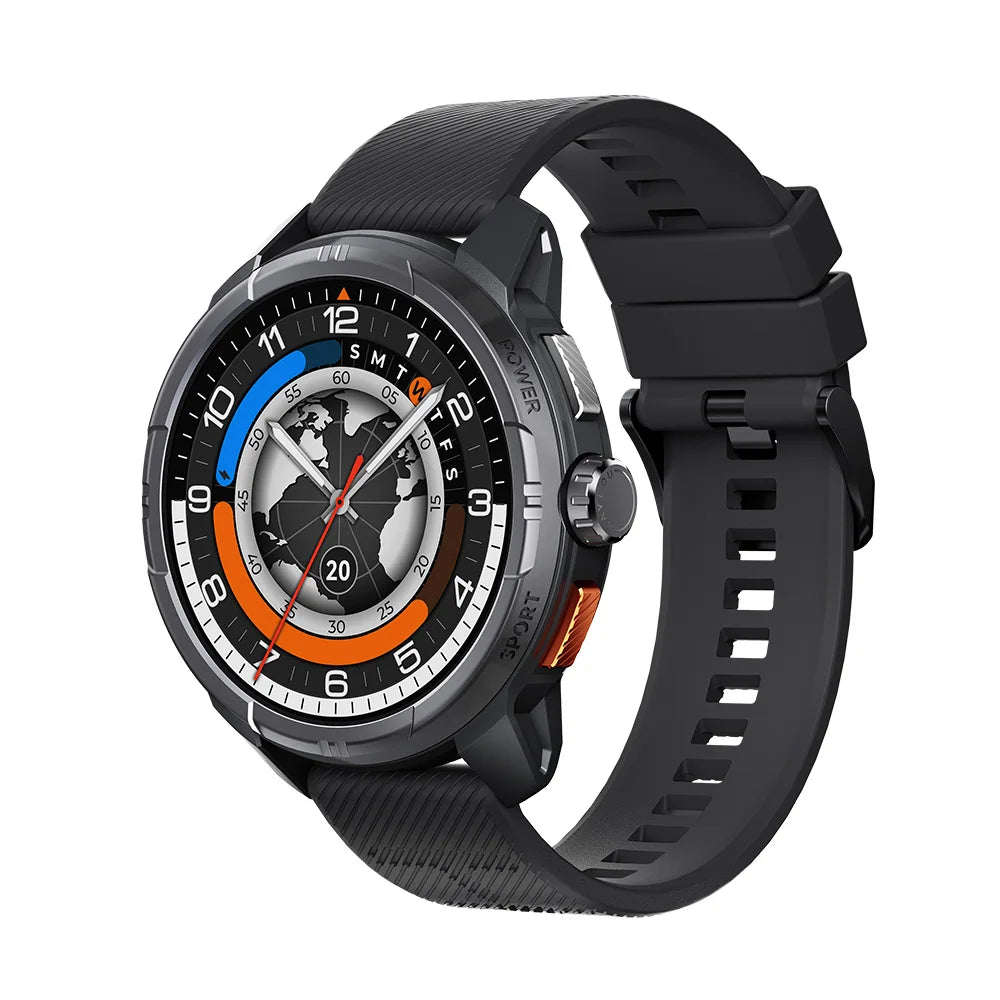 HAYLOU Solar Ultra GPS Smart Watch 1.6 Inch AMOLED Display 60Hz Refresh Rate Bluetooth Calls 5ATM Water Resistance Sports Smartwatch - Joanie B 25