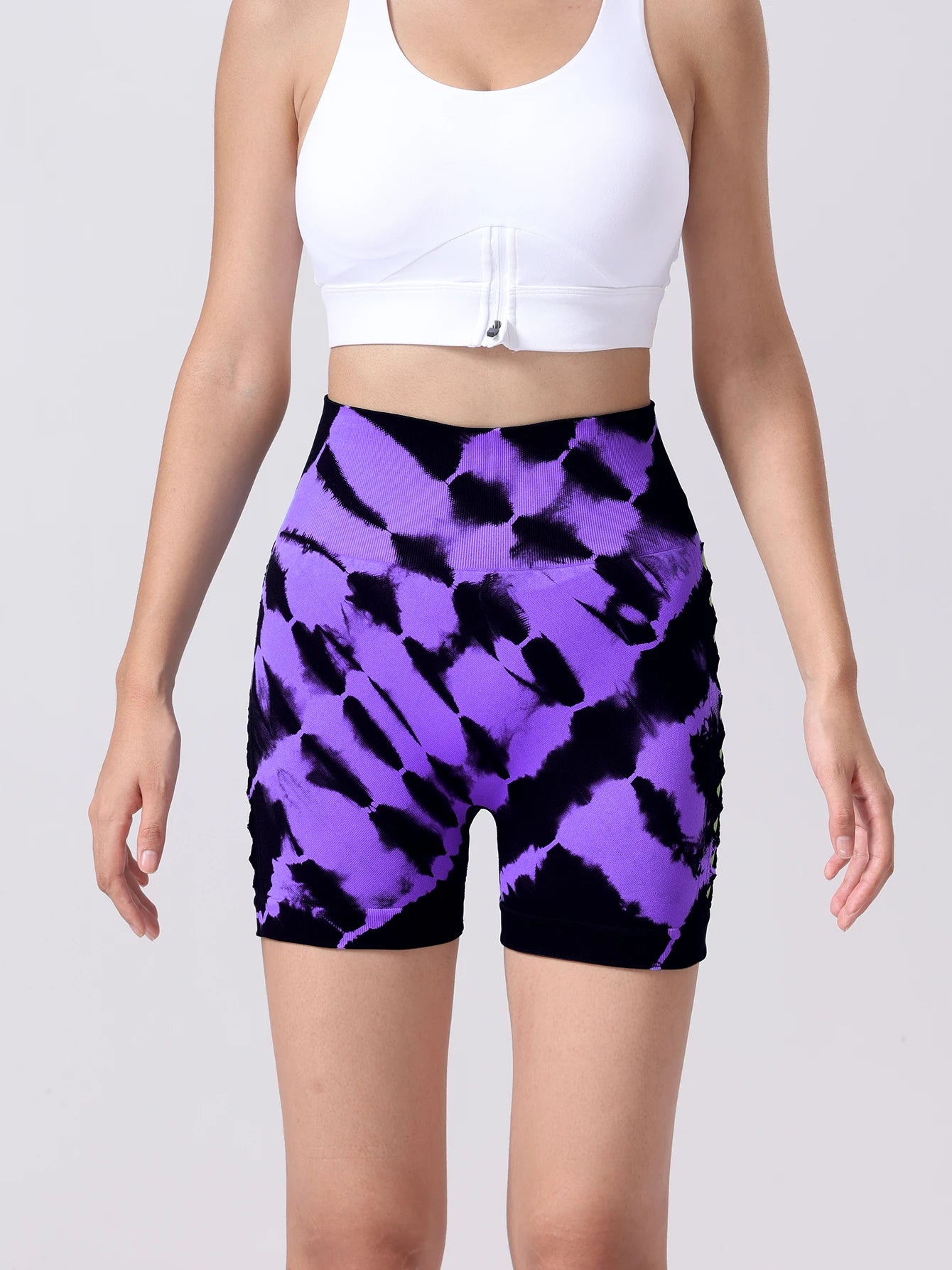US Local Women's Workout Active Wear Seamless Shorts Clothing Tight Quick Dry High Elastic Breathable Yoga Gym Shorts - Joanie B 25
