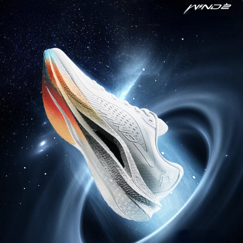 QIAODAN Qiang Feng 2.0 Marathon Running Shoes Men 2024 New Professional Breathable Anti Slippery Lightweight Sneakers - Joanie B 25