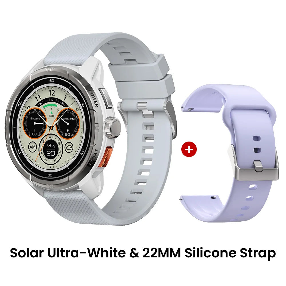 HAYLOU Solar Ultra GPS Smart Watch 1.6 Inch AMOLED Display 60Hz Refresh Rate Bluetooth Calls 5ATM Water Resistance Sports Smartwatch - Joanie B 25