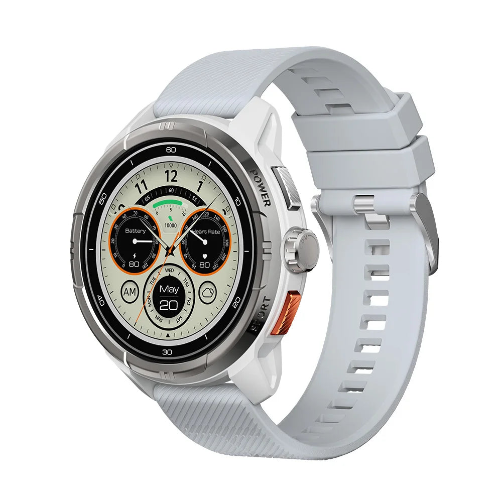 HAYLOU Solar Ultra GPS Smart Watch 1.6 Inch AMOLED Display 60Hz Refresh Rate Bluetooth Calls 5ATM Water Resistance Sports Smartwatch - Joanie B 25