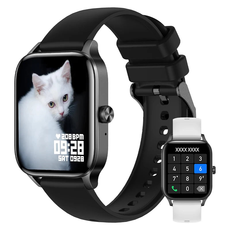 Smart Watch for Women Stylish Fitness Tracker with Heart Rate Monitor Message Notifications Multi Sport Mode and Music Playback - Joanie B 25