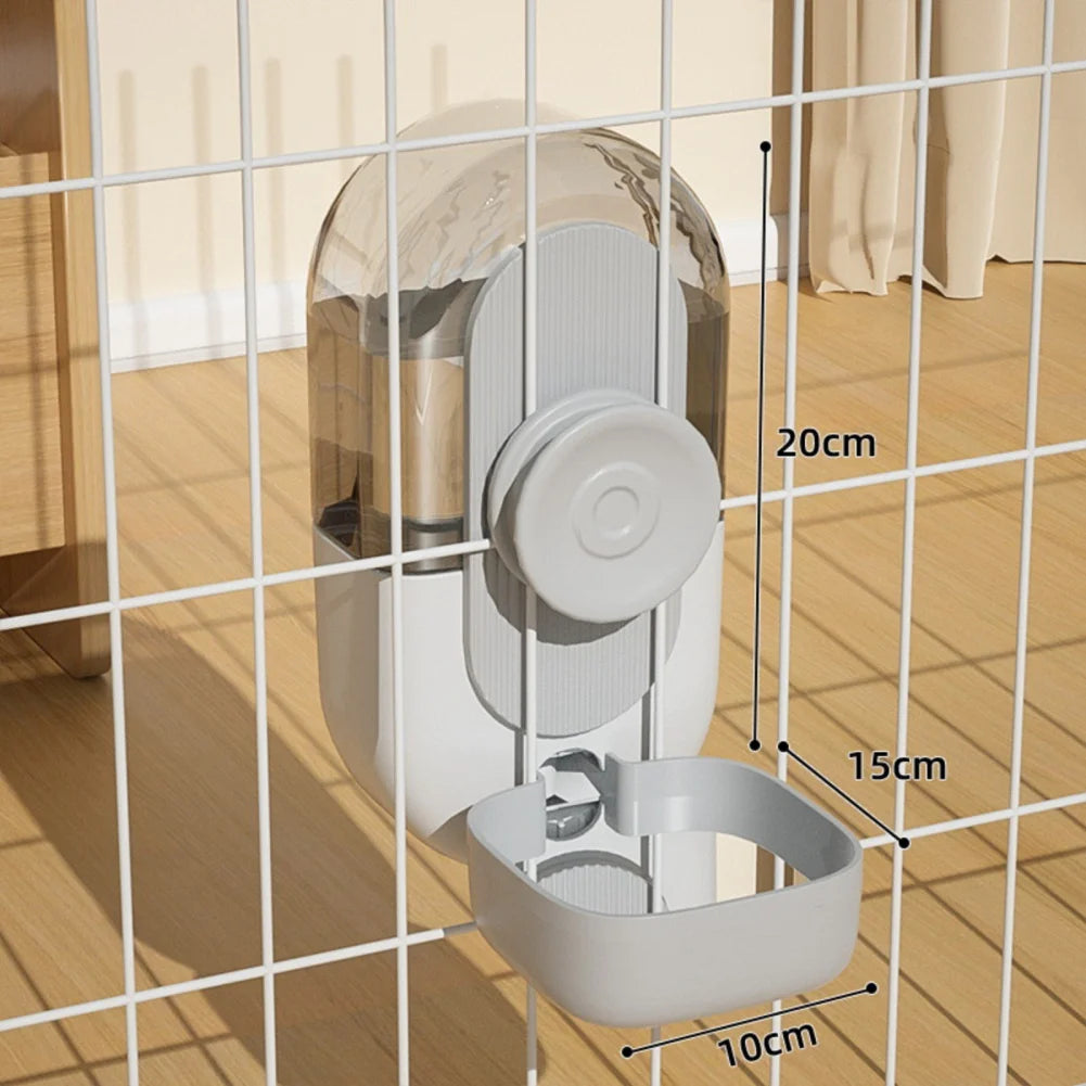 27oz Automatic Pet Bowl Cage Hanging Feeder and Water Dispenser for Puppy Cat Rabbit Small Pets - Joanie B 25