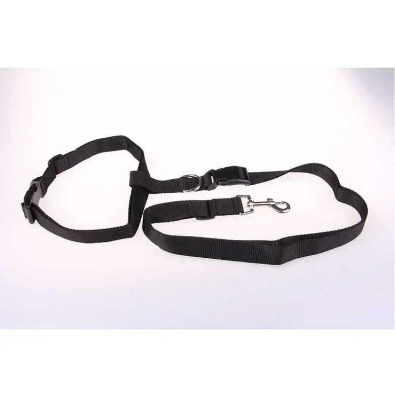 Adjustable Hands Free Dog Leash with Waist Belt and Traction Rope for Running Walking Pets - Joanie B 25