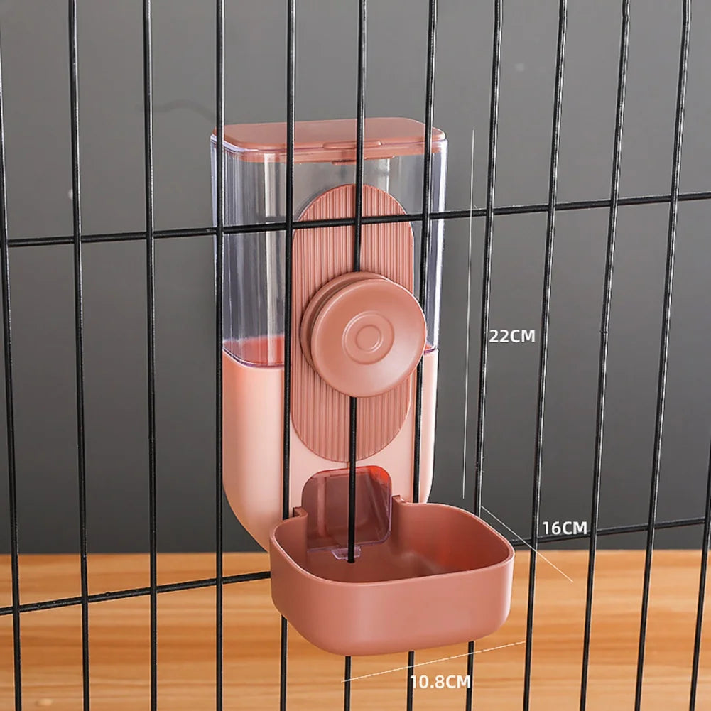 27oz Automatic Pet Bowl Cage Hanging Feeder and Water Dispenser for Puppy Cat Rabbit Small Pets - Joanie B 25