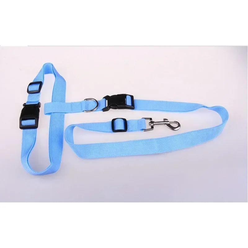 Adjustable Hands Free Dog Leash with Waist Belt and Traction Rope for Running Walking Pets - Joanie B 25