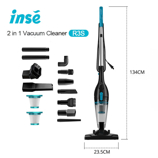 INSE R3S Corded Vacuum Cleaner 16Kpa 6M Extra Long Cord Handheld Vacuum Cleaner for Car Cleaning Hard Floor Household Appliance - Joanie B 25