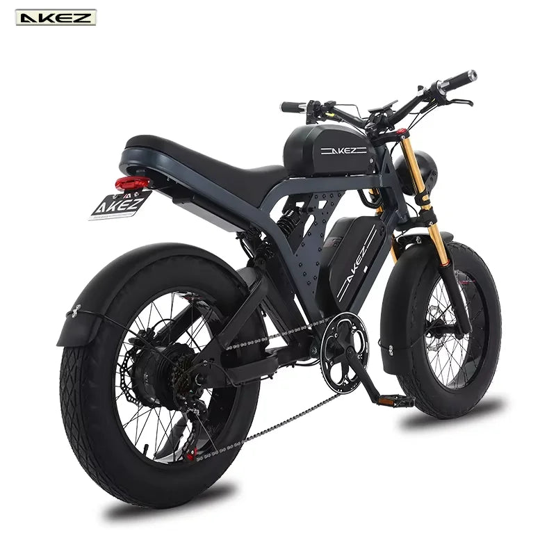 US Stock 1500W 48V Fat Tire Electric Bike for Adults Off Road Dual Battery Mountain All Terrain - Joanie B 25