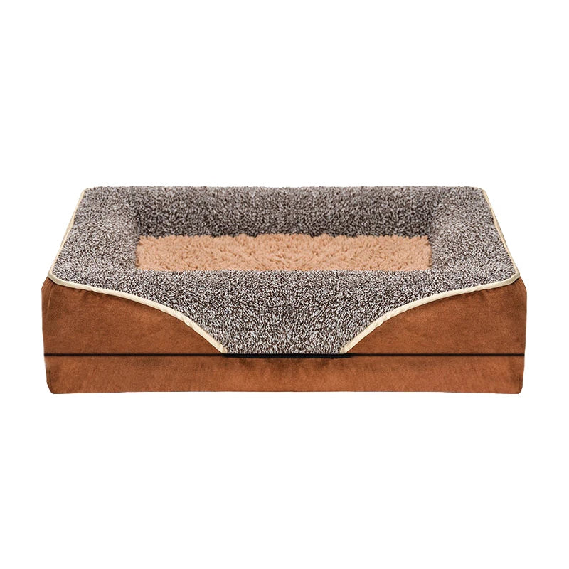 Oversized Dog Bed Removable Washable With Raised Edges