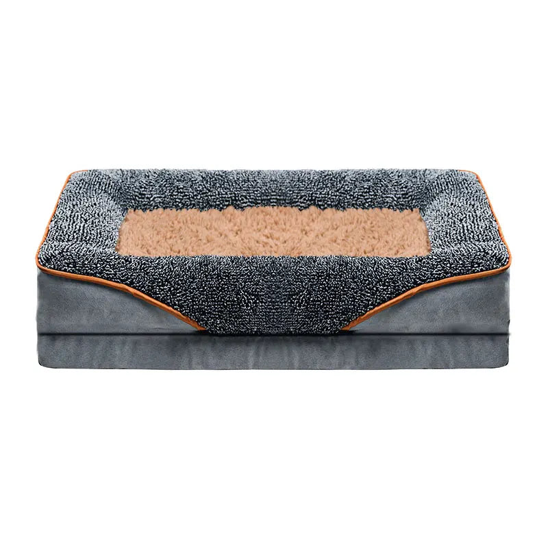 Oversized Dog Bed Removable Washable With Raised Edges