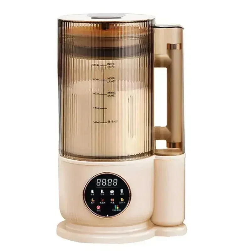 110V US Electric Soy Milk Machine 1500ML Mixer Automatic Intelligent Food Blender Fruit Juicer Wall Breaking Rice Paste Maker