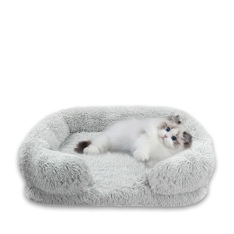 Orthopedic Dog Bed for Large Dogs With Plush Removable Cover
