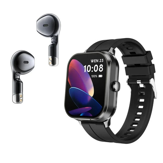 2 in 1 Smart Watch 2025 with Earbuds for Men NFC Make Calls Multi Sport Fitness Tracker for iPhone and Android - Joanie B 25