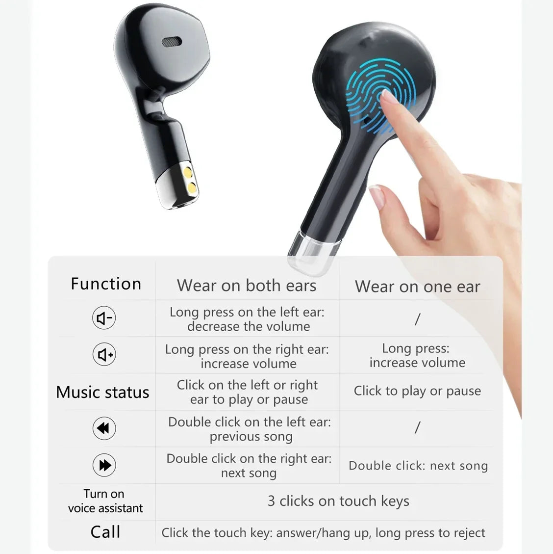 Smart Watch Men With Earphones 2 Inch NFC Make Call Ultra Fitness Pedometer Sport for Android and iOS Phones - Joanie B 25