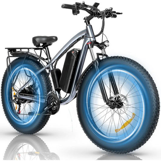 Electric Bike for Adults 1500W 2000W Dual Motor 31 MPH 48V 15.6 23AH Removable Battery 25 50 Miles All Terrain - Joanie B 25