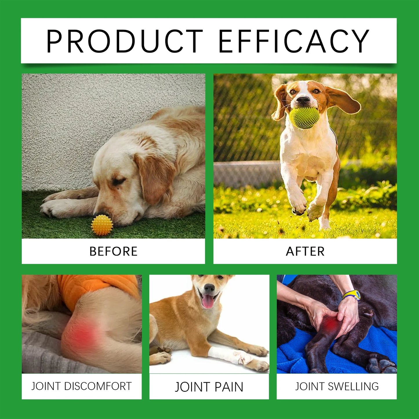 Pet Joint Care Tablets Various Nutrients for Dog Relieve Joint Discomfort Maintain flexibility Strengthen Bones Dog Supplies