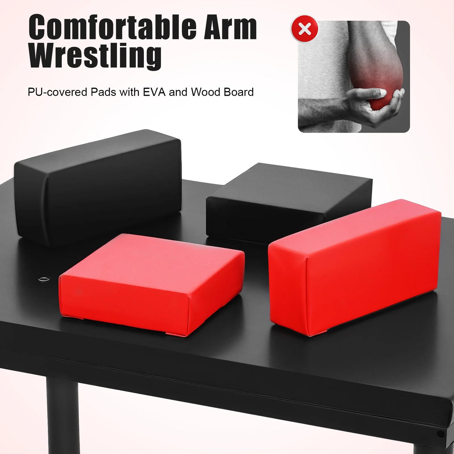 Professional Arm Wrestling Table, Standard Arm Wrestling Battle Table, Standard Wrist Stand Competition Training Equipment