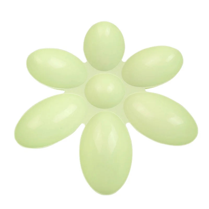 Pet Dog Petal Feeding Bowl 6 in 1 Multi Pet Food and Water Container Durable Plastic Pet Accessories - Joanie B 25