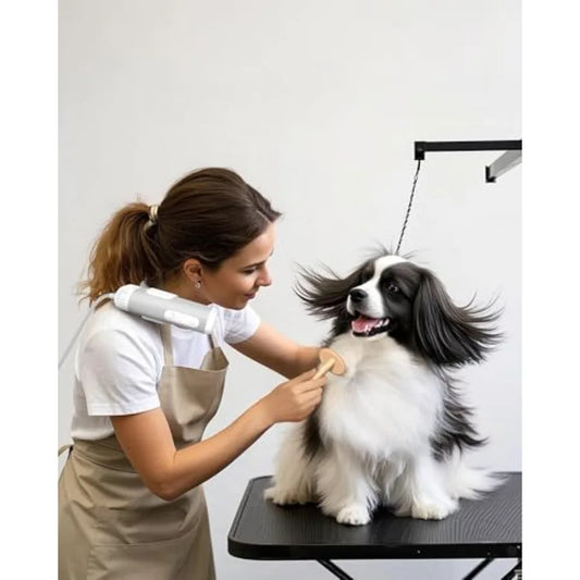 Hands Free Dog Dryer Neck Dryer For Pet Grooming Small Medium Dogs And Cats - Joanie B 25