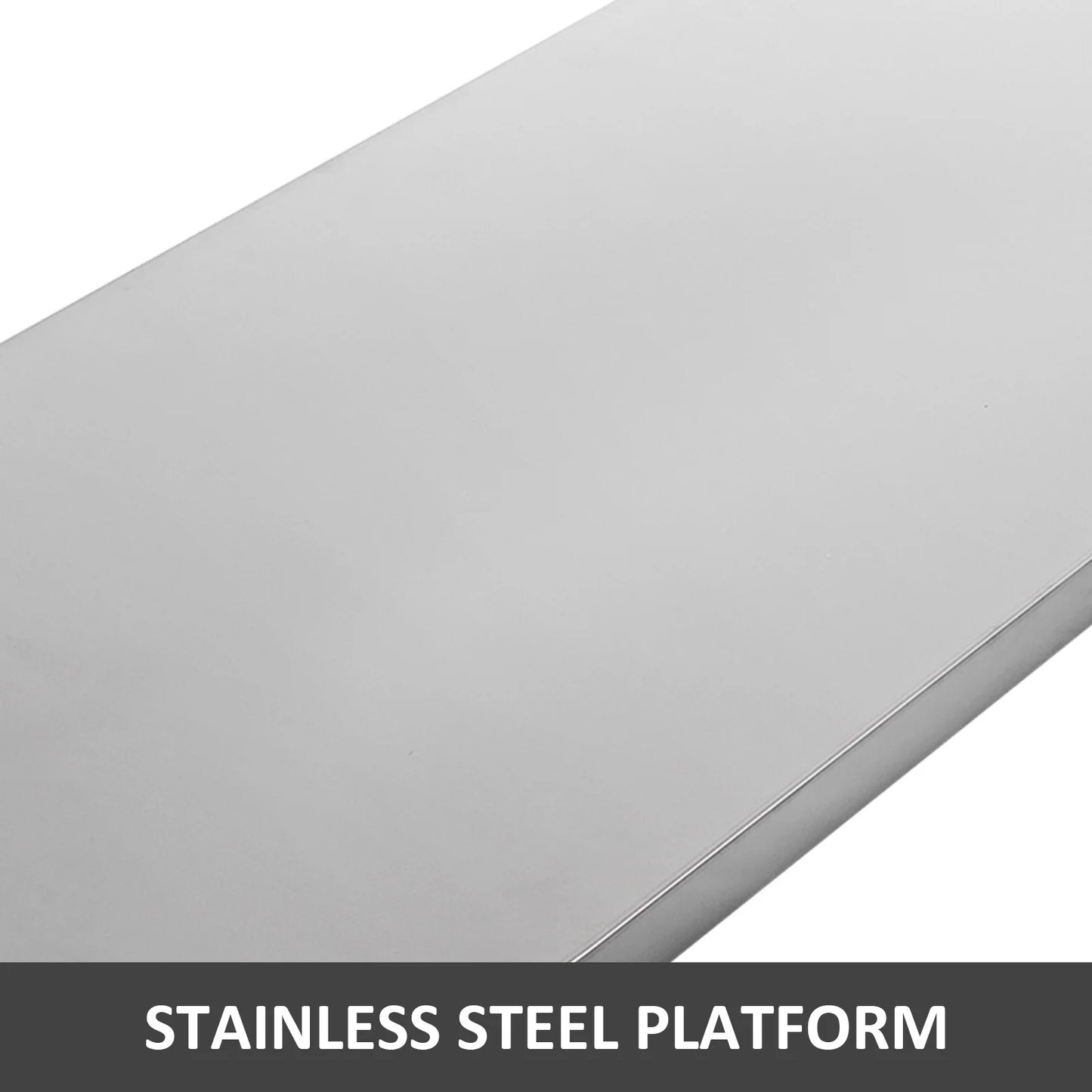 SucceBuy 440/880/1100Lbs Digital Livestock Scale Large Pet Vet Scale Stainless Steel Platform Elect Ronic Postal Shipping Scale