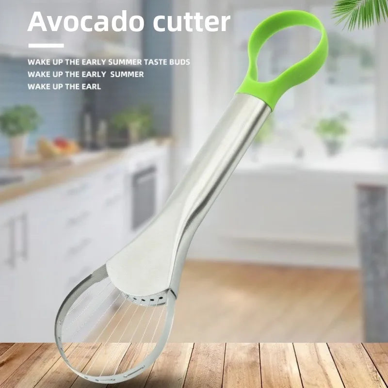 Avocado Knife Gadget Stainless Steel Cutter Kitchen Gadgets Fruit Cutting Artifact All for Kitchen and Home Dragon Fruit Slices