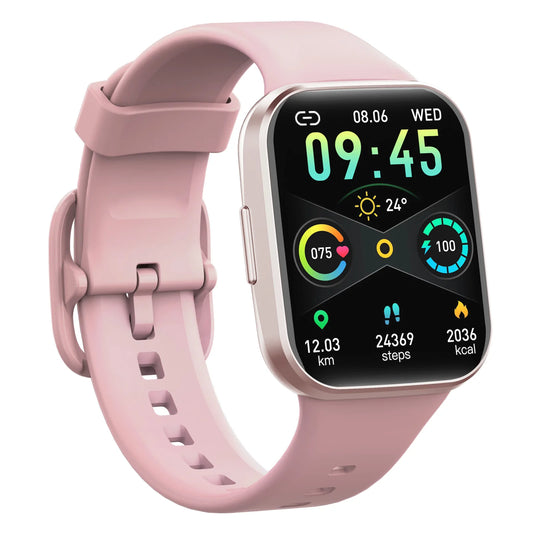 Smart Watch Fitness Tracker for Men and Women 1.69 Inch Touchscreen Pedometer Sleep Monitor Waterproof - Joanie B 25