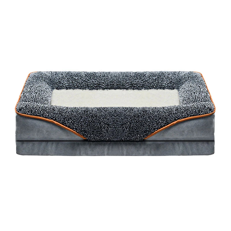Oversized Dog Bed Removable Washable With Raised Edges