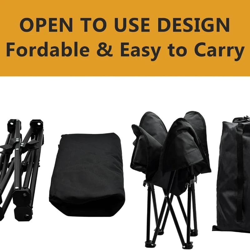 Elevated Dog Bed Portable Raised Pet Cot Indoor Folding Dog Bed with Padded Filling and Carrying Bag - Joanie B 25