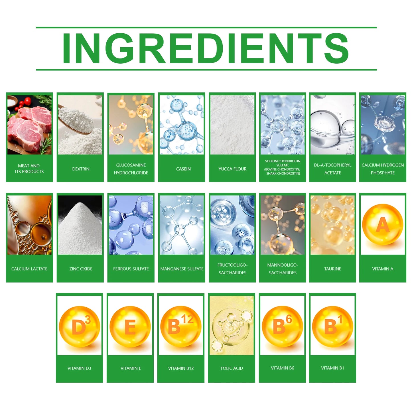 Pet Joint Care Tablets Various Nutrients for Dog Relieve Joint Discomfort Maintain flexibility Strengthen Bones Dog Supplies