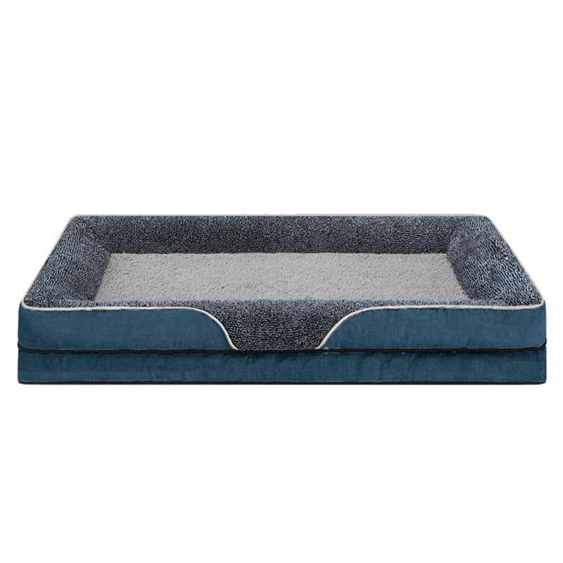 Oversized Dog Bed Removable Washable With Raised Edges