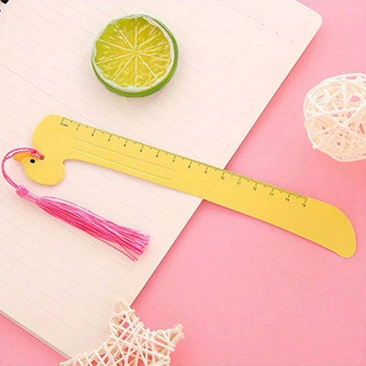 2pcs Cartoon Pet Straight Ruler Bookmarks 5.91 Inch Scale Ruler Learning Kawaii Stationery Office School Supplies - Joanie B 25