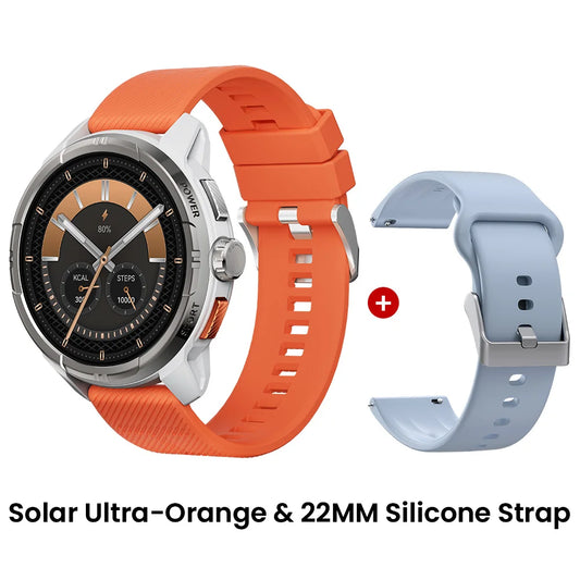 HAYLOU Solar Ultra GPS Smart Watch 1.6 Inch AMOLED Display 60Hz Refresh Rate Bluetooth Calls 5ATM Water Resistance Sports Smartwatch - Joanie B 25