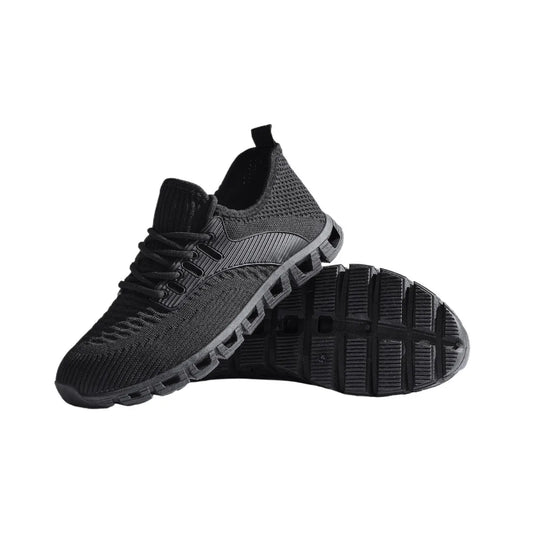 Unisex Breathable Mesh Running Shoes With Comfort Cushion Wide Size Low Top Sneakers For Jogging And Casual Sports Women Men - Joanie B 25