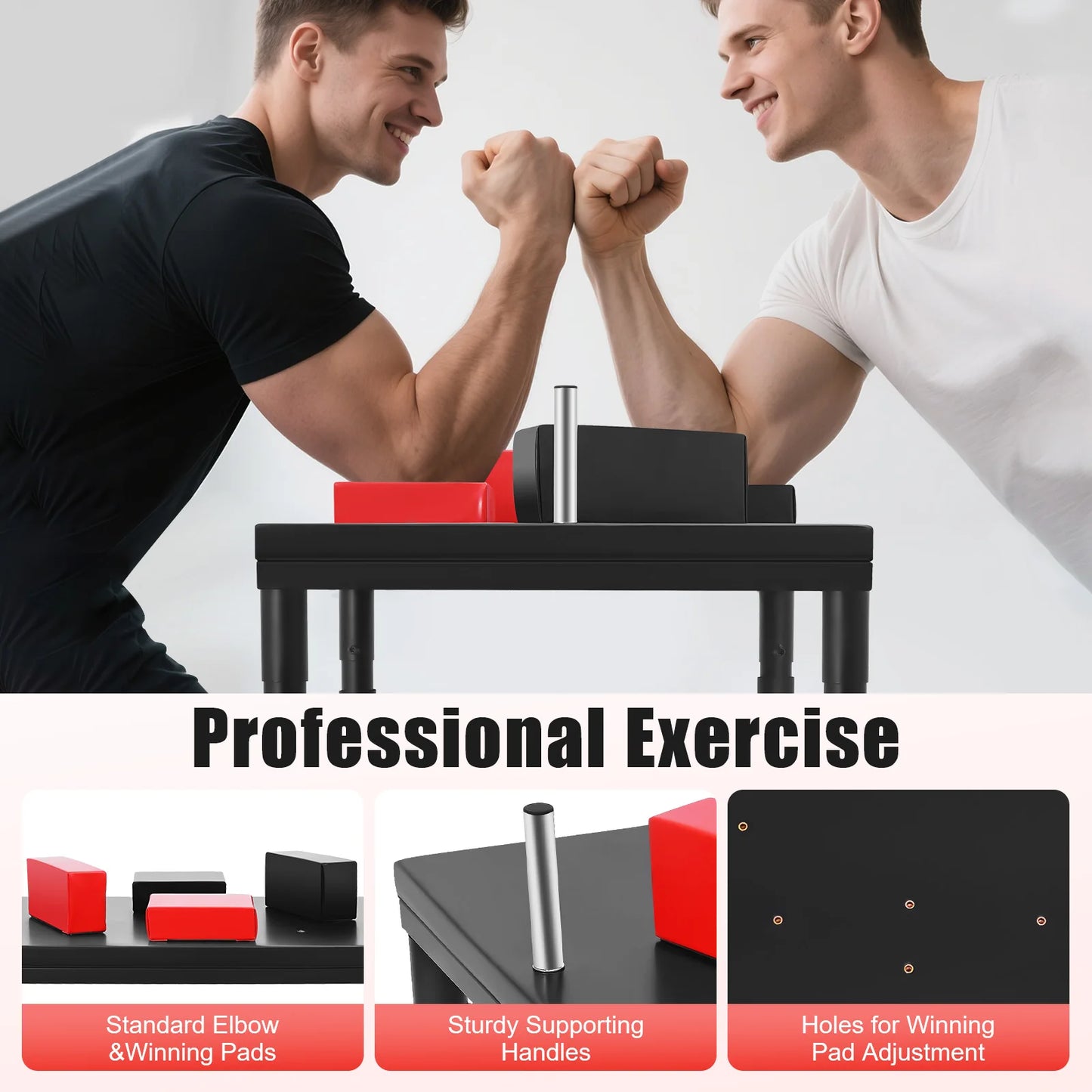 Professional Arm Wrestling Table, Standard Arm Wrestling Battle Table, Standard Wrist Stand Competition Training Equipment