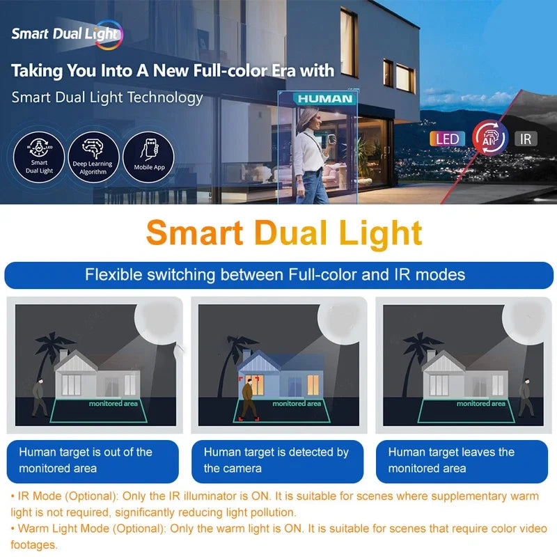 Hikvision 8MP 4K IP Turret Camera AcuSense With Smart Hybrid Light And Audio - Joanie B 25